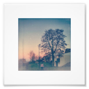 Een geest van gisteren foto afdruk