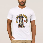 Een geestige geest: Australian Shepherd T-shirt (Voorkant)