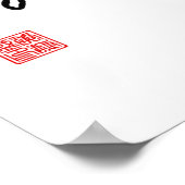 "Een gefocusseerde geest zal niet verward worden" Poster (Hoek)