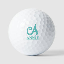 Een gegraveerde golfballen