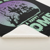 Een gehakt huis is een gelukkig thuis sherpa deken (3/4)