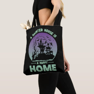 Een gehakt huis is een gelukkig thuis tote bag