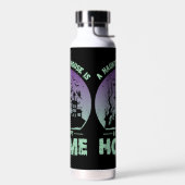 Een gehakt huis is een gelukkig thuis waterfles (Links)