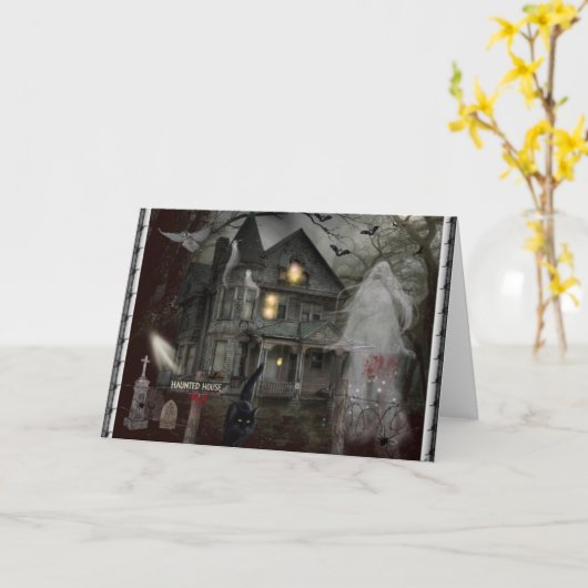 Een gehakte man kaart (Gele Bloem)