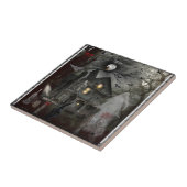 Een gehakte man tegeltje (Zijkant)