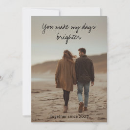Een Geheim Boodschap van Liefde – Gepersonaliseerd Feestdagenkaart