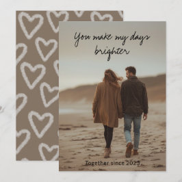Een Geheim Boodschap van Liefde – Gepersonaliseerd Feestdagenkaart