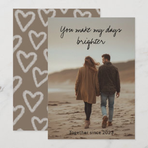 Een Geheim Boodschap van Liefde – Gepersonaliseerd Feestdagenkaart