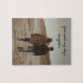 Een Geheim Boodschap van Liefde – Gepersonaliseerd Legpuzzel (Horizontaal)
