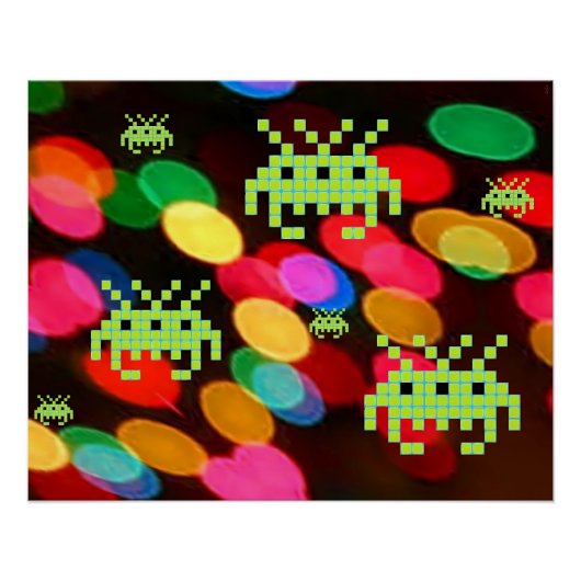 Een geheime invasie uit de Pixelverse Perfect Poster (Voorkant)