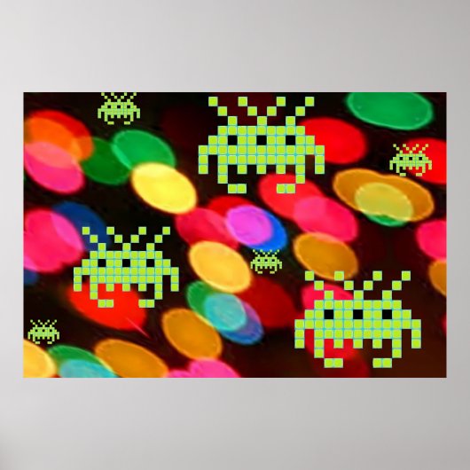 Een geheime invasie uit de Pixelverse Poster (Voorkant)