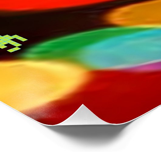 Een geheime invasie van de Pixelverse Perfect Poster (Hoek)