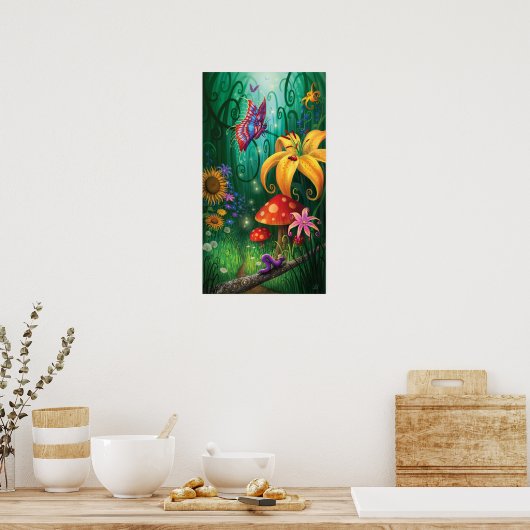 Een geheime plaats poster (Keuken)