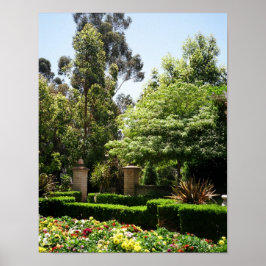 Een geheime tuin Balboa Park Poster