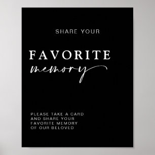 Een geheugenteken delen   Gastenboek Alternatief Poster