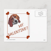 Een gehuil van een Kaart van Valentijn (Achterkant)