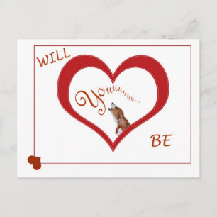 Een gehuil van een Kaart van Valentijn