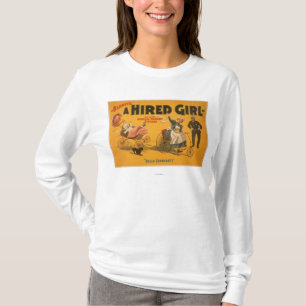 "Een gehuurd meisje" Comedy Succestheater Poster T-shirt