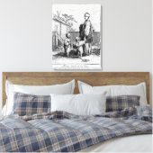 Een gehuwde joodse vrouw en haar kinderen canvas afdruk (Insitu (Slaapkamer))