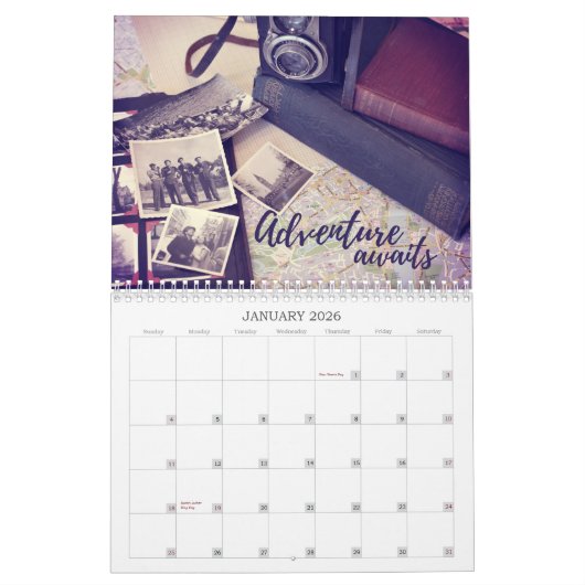 Een geïnspireerd leven |  prijsindices kalender (Jan 2026)