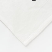 Een geit per keer rijden op mijn man fleece deken (Hoek)