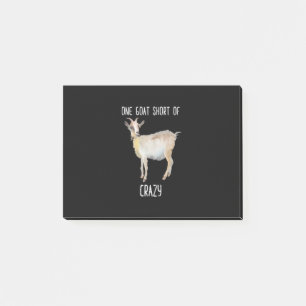 Een geit zonder gekke grappige geit post-it® notes