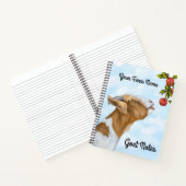 Een geitenblad - Houd uw geiten recht Notitieboek (Binnen)