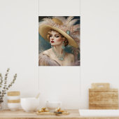 Een gejuwelde elegantie poster (Keuken)