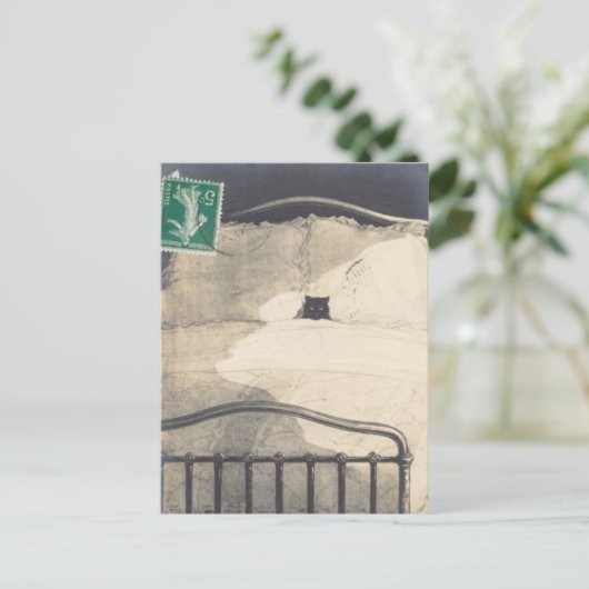 Een gek Kat! Briefkaart (Staand voorkant)