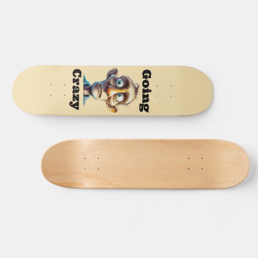 Een gek skateboard (Horizontaal)