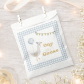 Een Gekke Gans 1e Verjaardag Bedankzakje (Geknipt)