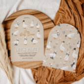 Een Gekke gans | 1e verjaardag Kaart