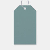 Een Gekke Gans 1e Verjaardag Schattige Cadeaulabel (Achterkant)