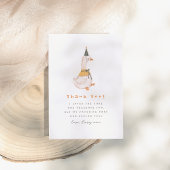 Een Gekke Gans 1e Verjaardagsfeest Bedankkaart