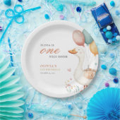 Een Gekke Gans 1e Verjaardagsfeest Papieren Bordje (Feest)