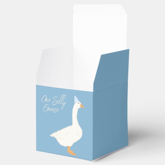 Een Gekke gans Bedankdoosjes (Geopend)