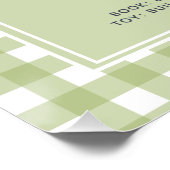 Een Gekke Gans Eerste Jaar Verjaardag Mijlpaal Perfect Poster (Hoek)