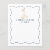 Een Gekke Gans Eerste Verjaardag Time Capsule (Voorkant)