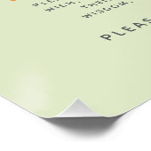 Een Gekke Gans Eerste Verjaardag Time Capsule Sign Perfect Poster (Hoek)