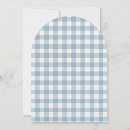 Een Gekke Gans Gepersonaliseerd Blauw 1e Verjaarda Kaart (Achterkant)