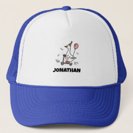 Een Gekke gans op het losse grappige T-shirt Trucker Pet