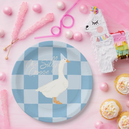 Een Gekke gans Papieren Bordje (Feest)