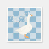 Een Gekke gans Servet (Voorkant)