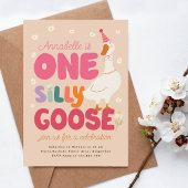 Een Gekke Gans Verjaardag Uitnodigen, Gekke Gans 1 Kaart