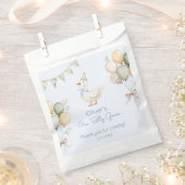 Een Gekke ganzenjongen 1e verjaardag Bedankzakje (Geknipt)