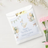 Een Gekke ganzenjongen 1e verjaardag Bedankzakje (Gezegeld)