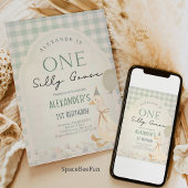 Een Gekke ganzenjongen 1e verjaardag Kaart