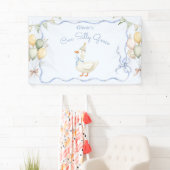 Een Gekke ganzenjongen 1e verjaardag Spandoek (Insitu)