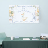 Een Gekke ganzenjongen 1e verjaardag Spandoek (Beurs)