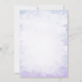 Een Gekke Goose 1e verjaardagsfeest uitnodiging (Achterkant)